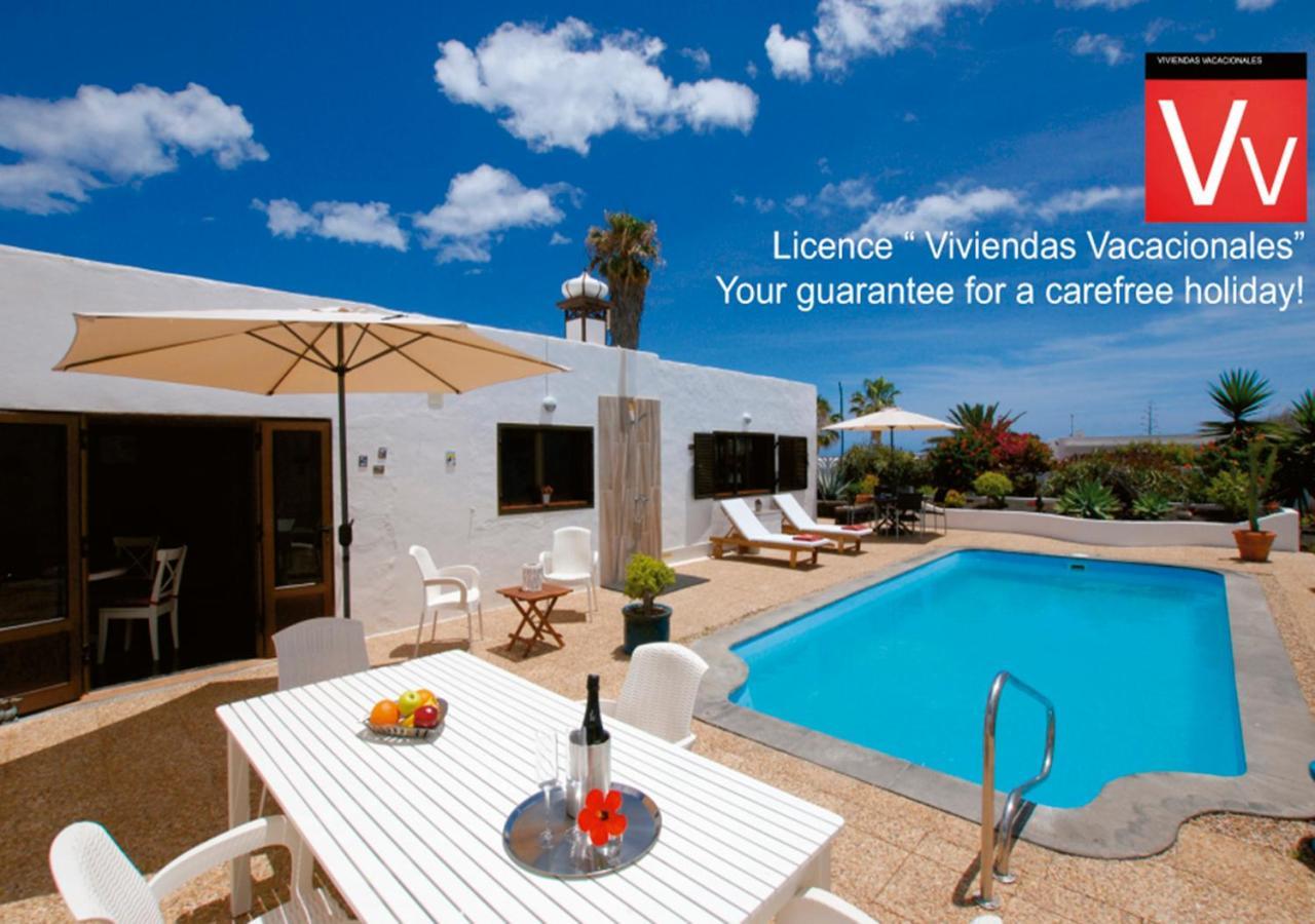 Casa Azmira Del Mar Villa Guatiza Exterior photo